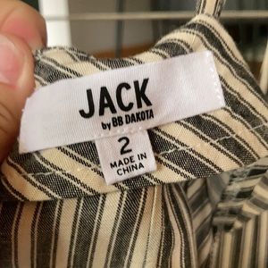 JACK brand Tan and Black Jumpsuit